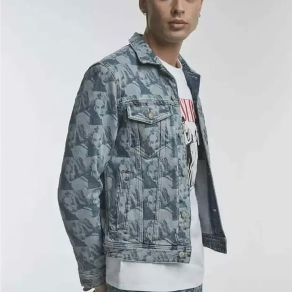 Guess x Pleasures Drew Barrymore Denim Jacket - Picture 2 of 7